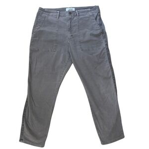 Pistola Women Grey Utility Cargo Tapered Pants Size 32
